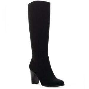 Style & Co Black Extra Wide calf Knee-High Women's Boots